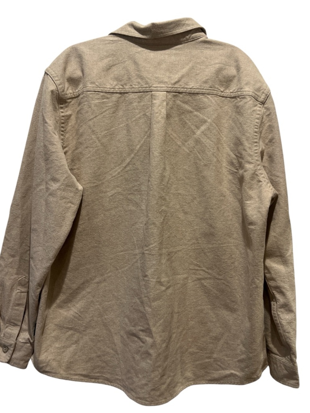Woolrich Green Label Collection Button Front Shirt XL Neutral Workwear - Picture 2 of 5